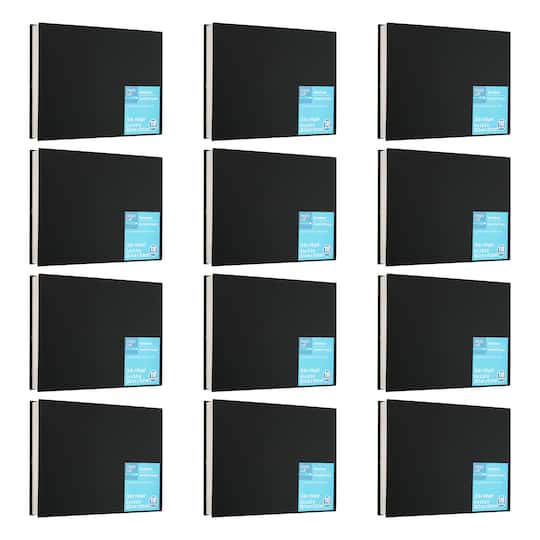 12 Pack: Lay Flat Sketchbook by Artist's Loft